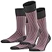 Produktbild FALKE Herren Socken Oxford Stripe 2er Pack, Größe:47/48, Farbe:Anthracite Melange (3095)