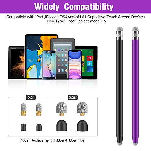 Granarbol Stylus Pens For Touch Screens,Granabol Sensitivity Capacitive Stylus 4 In 1 Touch Screen Pen With 8 Extra Replaceable Tips For Iphone Ipad Tablets All Universal Touch Devices thumb #4