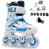 □ [100% Garantía de Satisfacción]: Los patines en línea vienen con una garantía de satisfacción del 100%, llegar a nosotros si alguna vez hay algo que necesites, estamos dedicados a hacer frente a cualquier problema del producto / servicio.