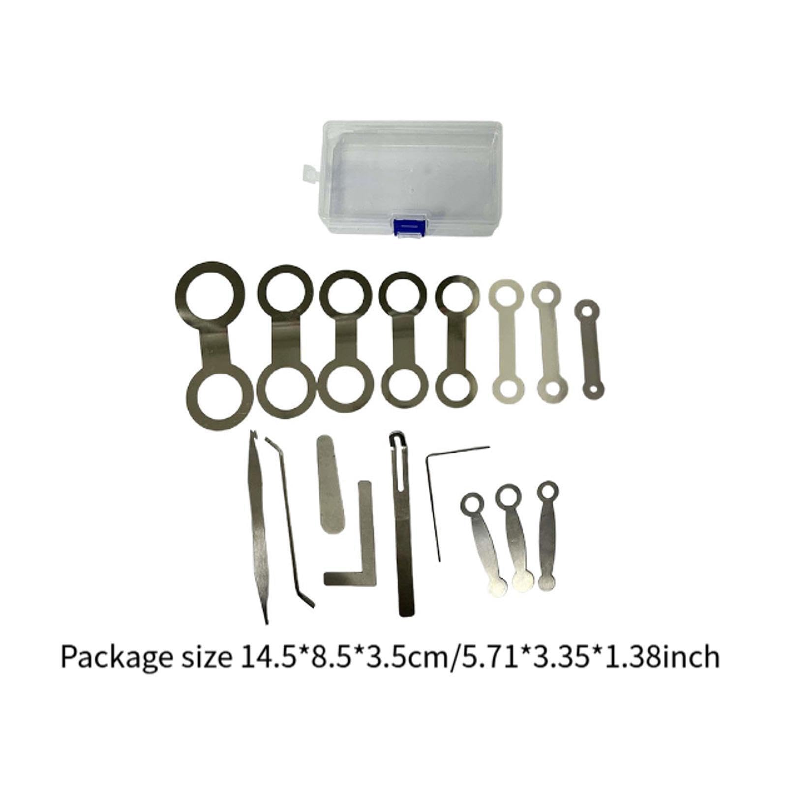 Kit di strumenti per la pulizia del sassofono, set di manutenzione del sassofono, accessori per il mantenimento della funzionalità ottimale dello strumento, forniture per la riparazione