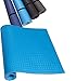 HD Fitness Tapis de Fitness et Sport pour Yoga, Gym, Tapis de Course, Musculation, Vélo Elliptique – Antidérapant et Isolant– Bleu 200x100cm