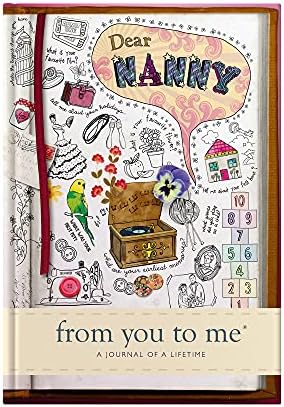 Dear Nanny, From You To Me: Guided Memory Journal To Capture Your Grandmother’s Amazing Stories (Sketch Collection) (Journals of a Lifetime)