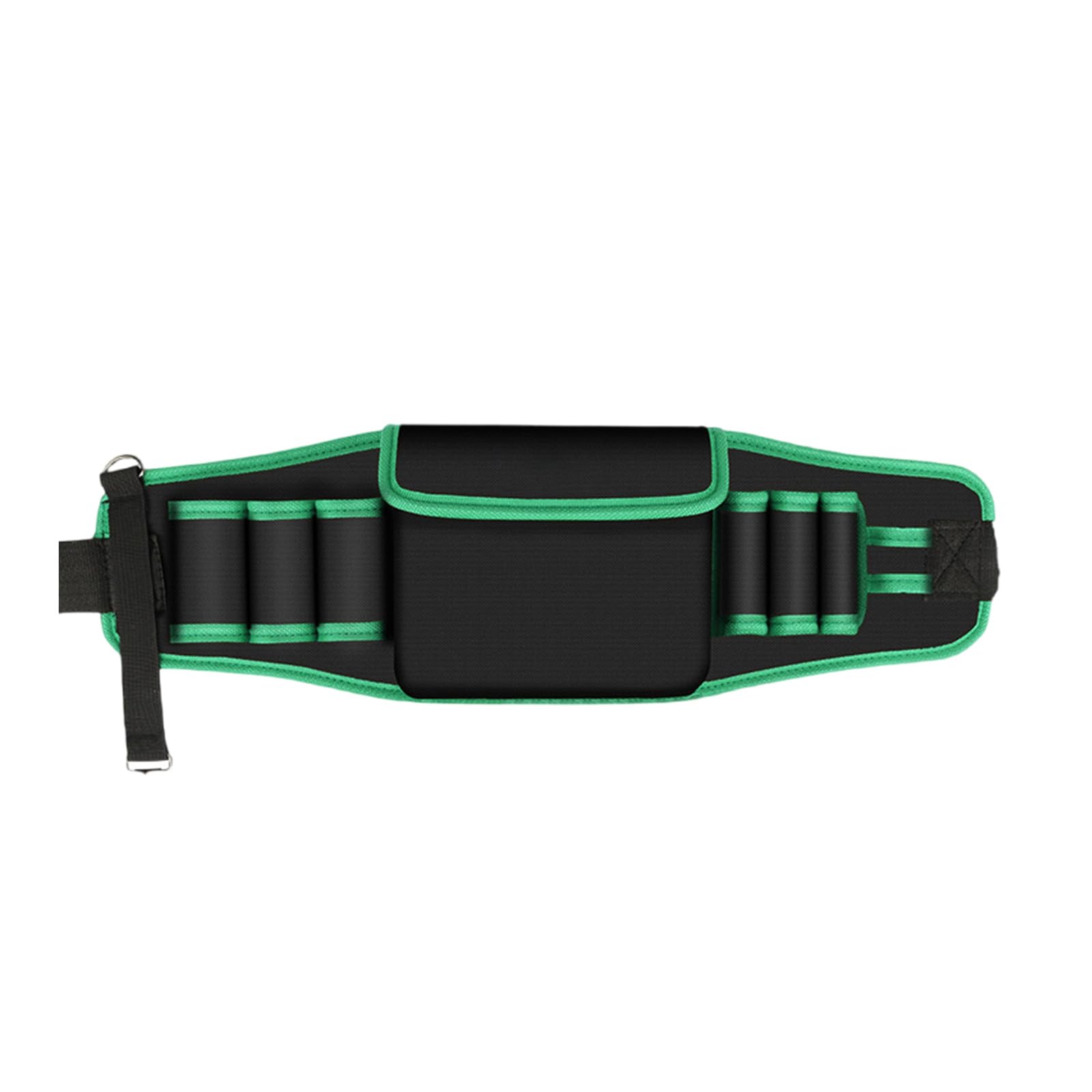 Apglsxy Green Duty Oxford Fabric Utility Belt Bag With Multiple Compartments Portable Tool Storage Bag For Tool And Accessories Multi Functional Belt