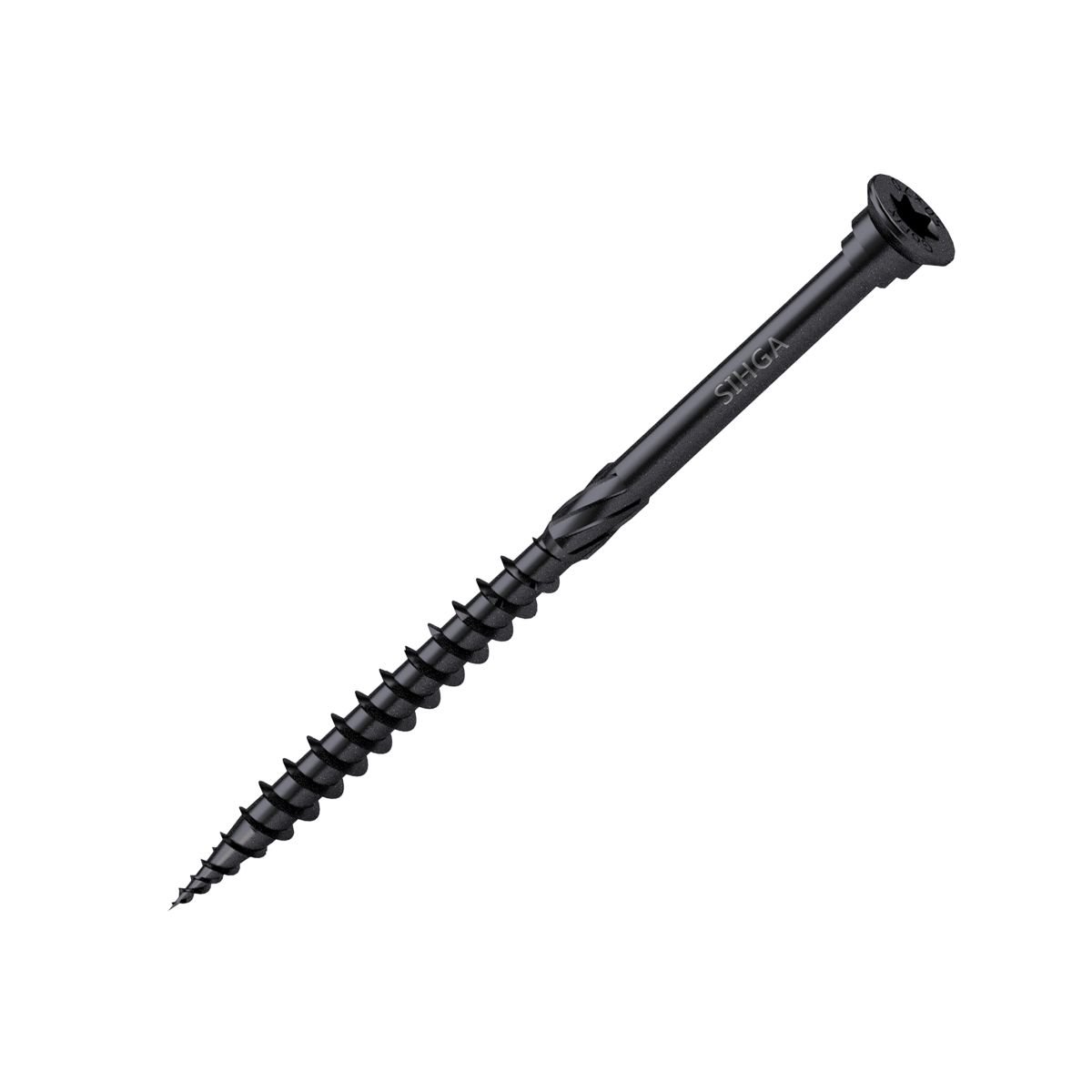 Vis de terrasse 5,0 L-GOFIX MS avec revêtement noir SC 9 anti-corrosion pour pose durable