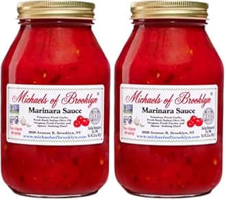 Michael's of Brooklyn Marinara Sauce, 32 oz (Pack of 2)