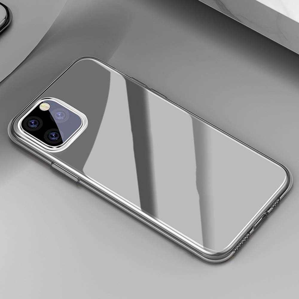 QCCOKNNCase,For iPhone 11 Pro Max Coque Ultra Thin Soft TPU Transparent Clear Silicone Back Cover,For iPhone Xs Max XR Fitted Cases