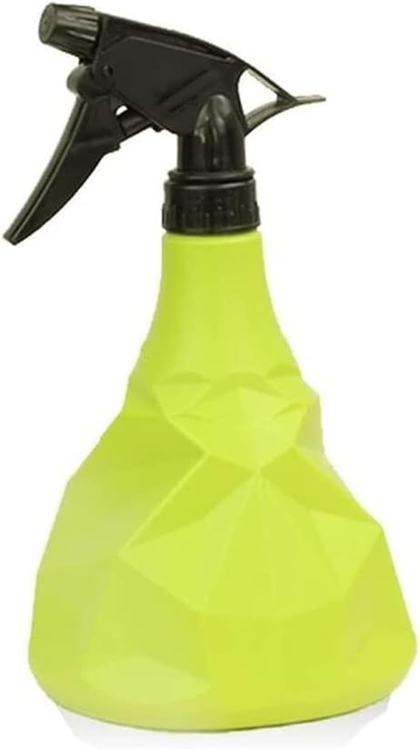 WOMGKDA Polygonal Indoor Watering Can for Succulent, Bonsai and Houseplants, Small Household Garden Spray Bottle Watering Cans for Plants, 11x11x22cm Blue, GREEN, 11 * 11 * 22cm