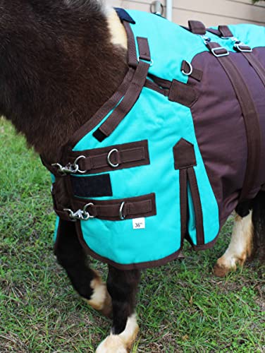 Image of 42 inch 1200D Miniature Weanling Donkey Pony Horse Foal Winter Blanket 51976TL