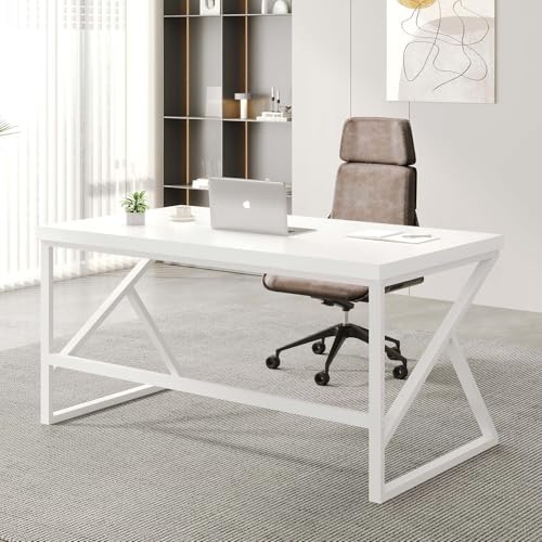 solid wood executive desk product image