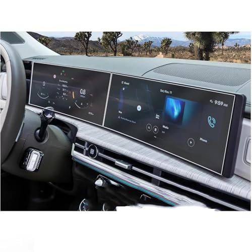 Verre trempé Hyundai Santa Fe 2024 film protecteur écran GPS et tableau de bord
