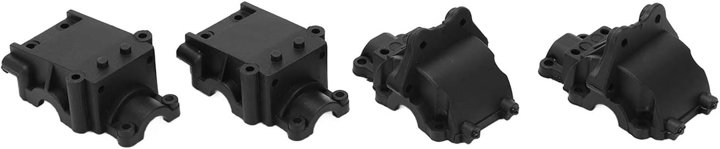 2 Sets RC Car Gearbox Cover, Performance Boosting Rustproof Waving Box with Fine Workmanship, for 144001 144002 124019 124018 124017 124016 144010
