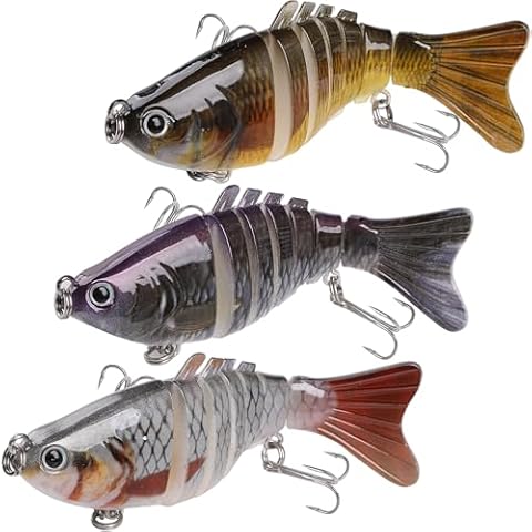 GeeRic Multi Jointed Swimbait Fishing Lures Cover