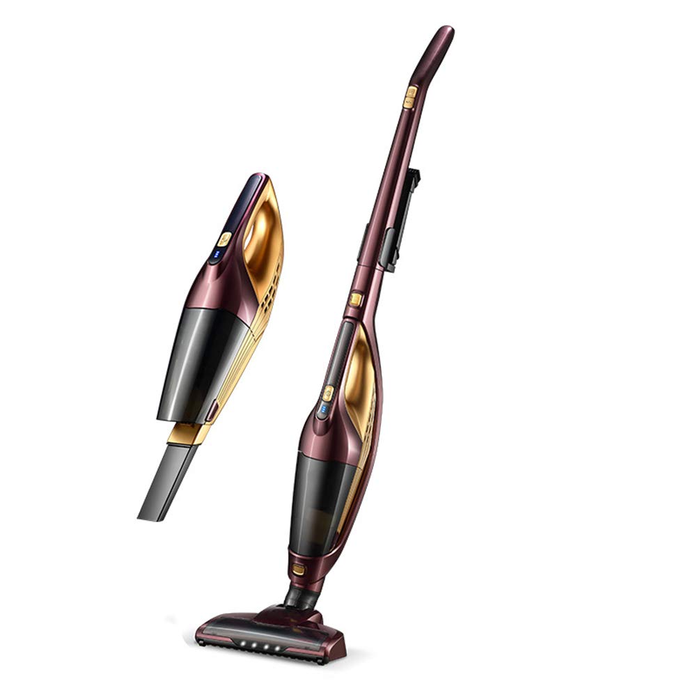 Cordless Vacuum Cleaner with 6KPa Powerful Suction 2 in 1 Handheld Lightweight Stick Vacuum with Motorised Floor Brush