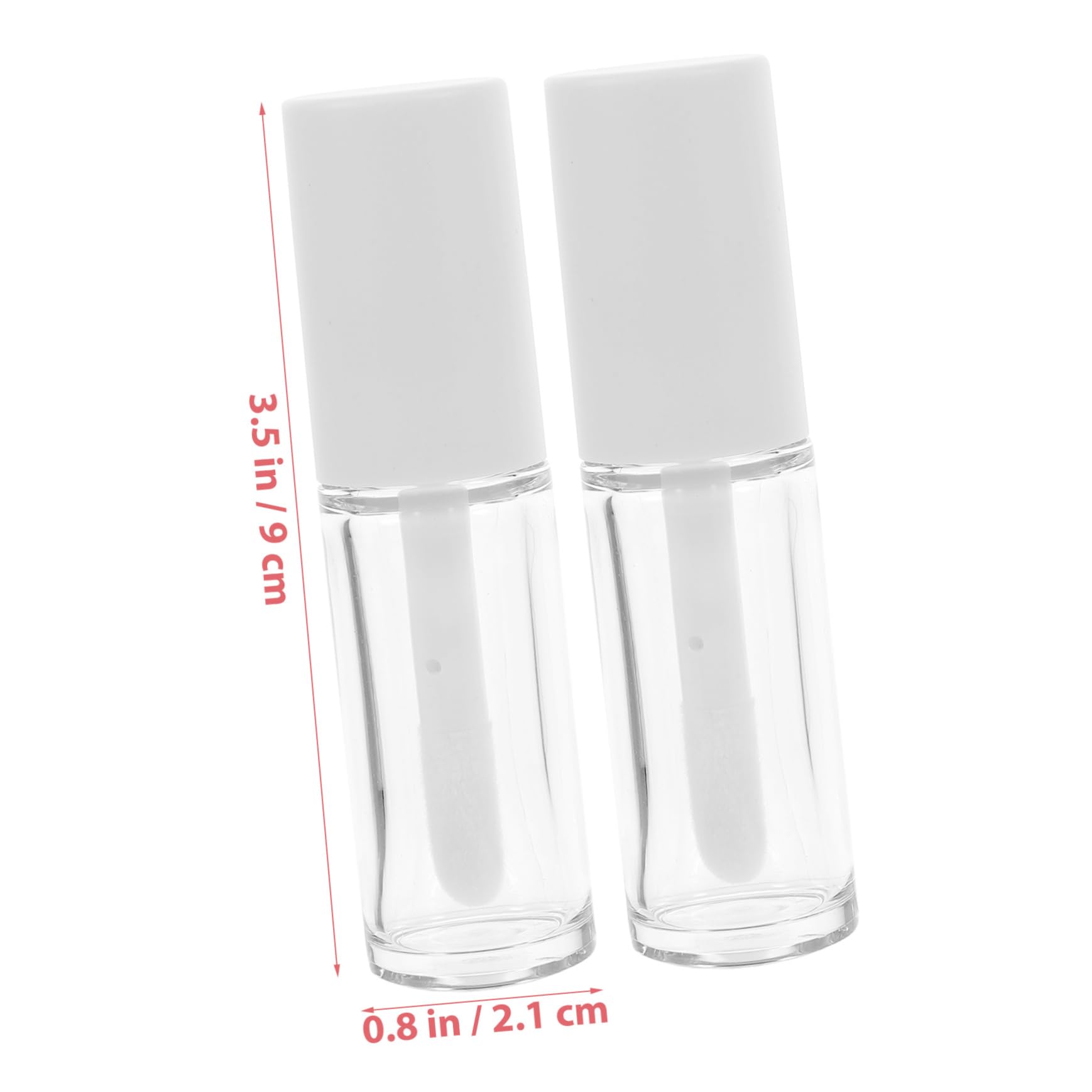 15 Pezzi Tubetti Lucidalabbra 10ml Petg con Applicatori | Bianco, Chiusura Ermetica e Riutilizzabile, Formato Portatile per Shopping All'aperto e Feste