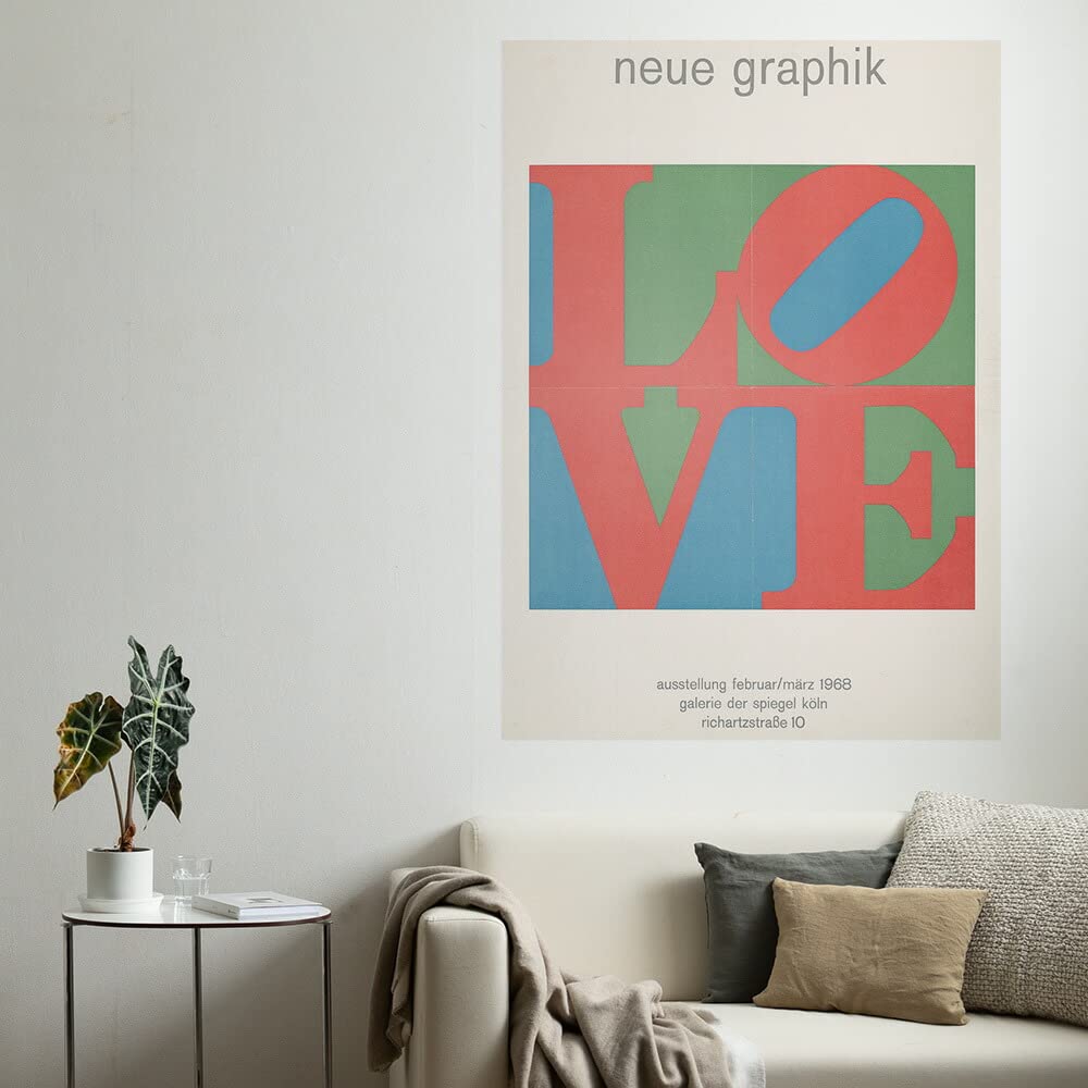 Amazon.co.jp: 壁紙屋本舗 アートポスター LOVE ロバートインディアナ  