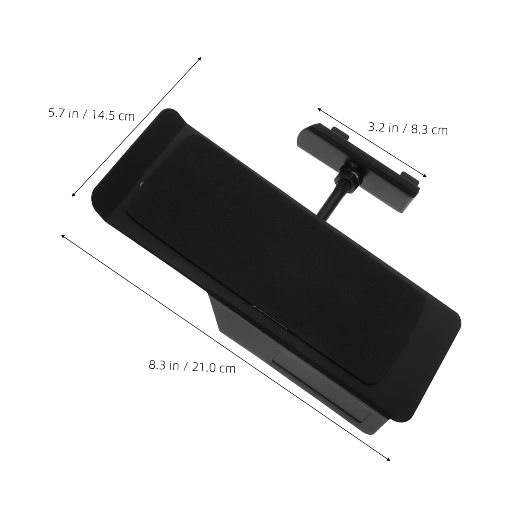 ULTECHNOVO Adjustable Height Metal Shoe -Mounted Shoe Display Sleek Storage Racks Anti-Slip Home Store Use