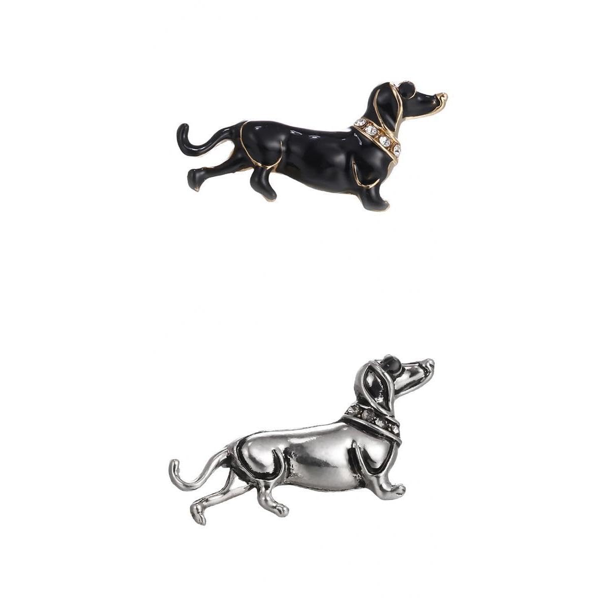calandis ™ 2pieces Womens Men Jewelry Rhinestone Dog Animal Brooch Corsage Collar Pin | Scarves & Wraps | Womens Accessories-picture-54