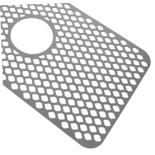 Alfombrilla escurreplatos antiarañazos de silicona duradera para proteger el fregadero 5