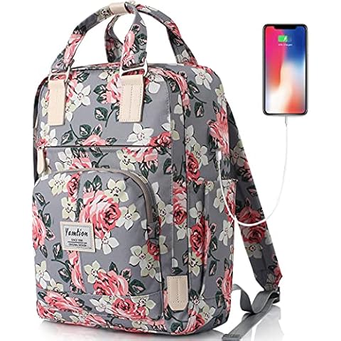 Mochila YAMTION 17" con Puerto USB Cover