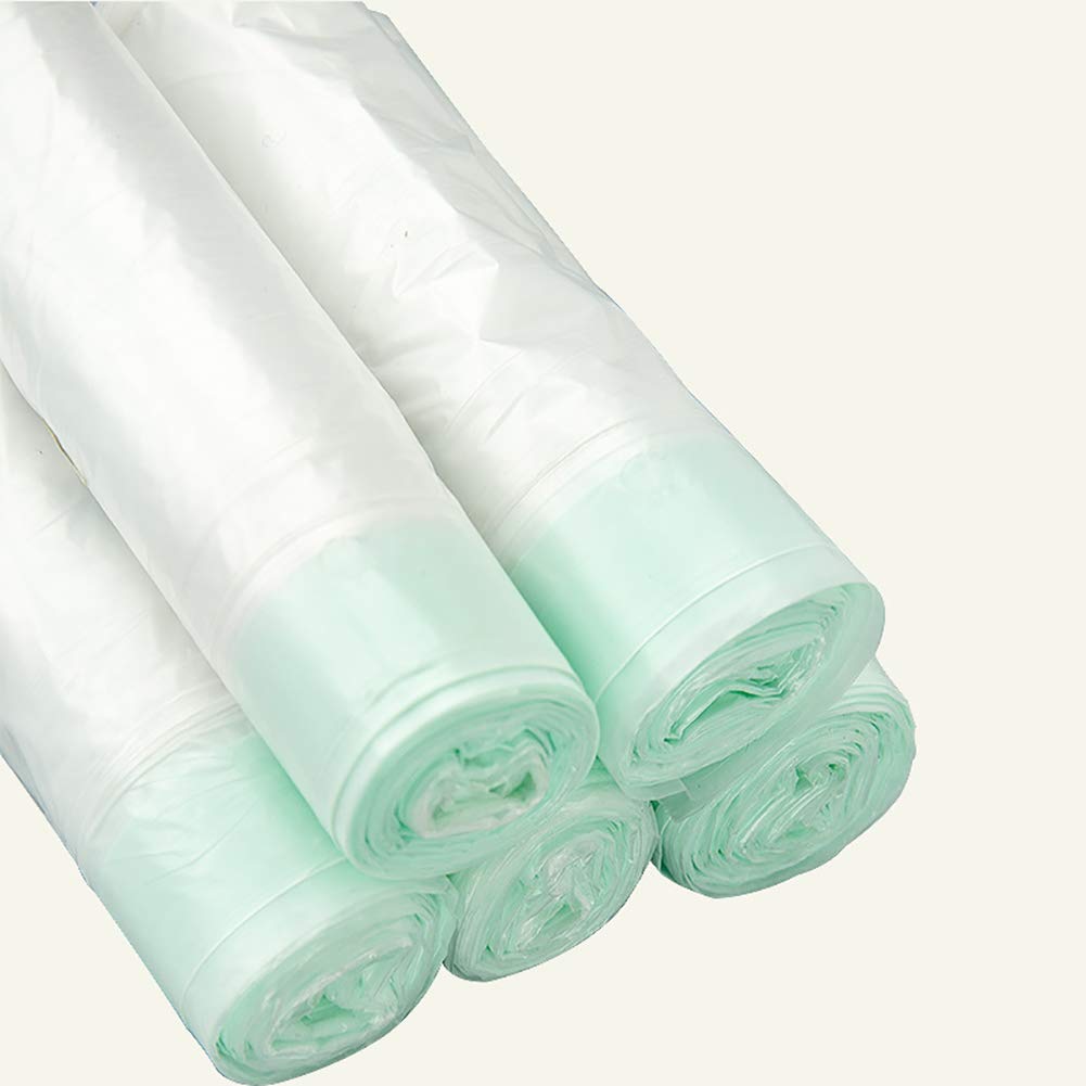 FSSTUD Paquet de 100 Sac de Siège de Toilette Sac Poubelle Doublure de Pot avec Cordon pour Bébé Enfants