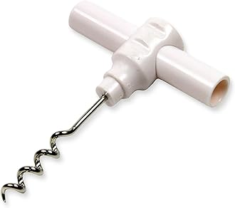 Chef Craft Pocket Corkscrew, White