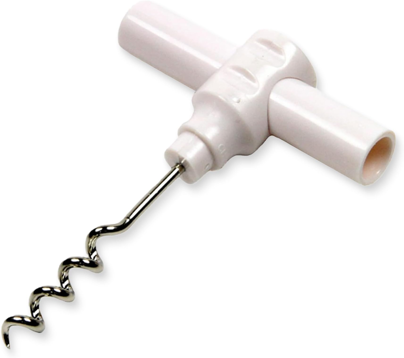 Chef Craft Pocket Corkscrew, White