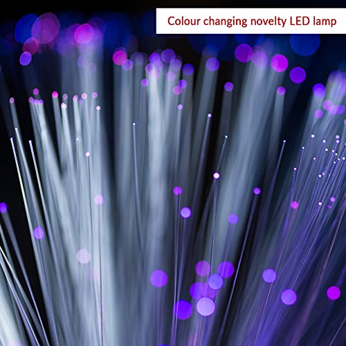 Innoteck Fiber Optic Lamp - Changing Colour Rotating LED Fiber Optic Desk Lamp - Colour Changing Battery-Operated Lamp - for Children’s Bedroom, Night Light, and Perfect Home Decoration - Image 5