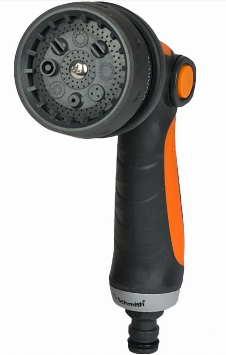 Avvolgitubo - Carrello da Giardino con Tubo da 25m, Spruzzatore e Raccordi per Giardino e Prato, con Guida per Tubo, Kit Completo per L'irrigazione