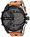 Produktbild Diesel Herren Chronograph Quarz Uhr mit Leder Armband DZ7406