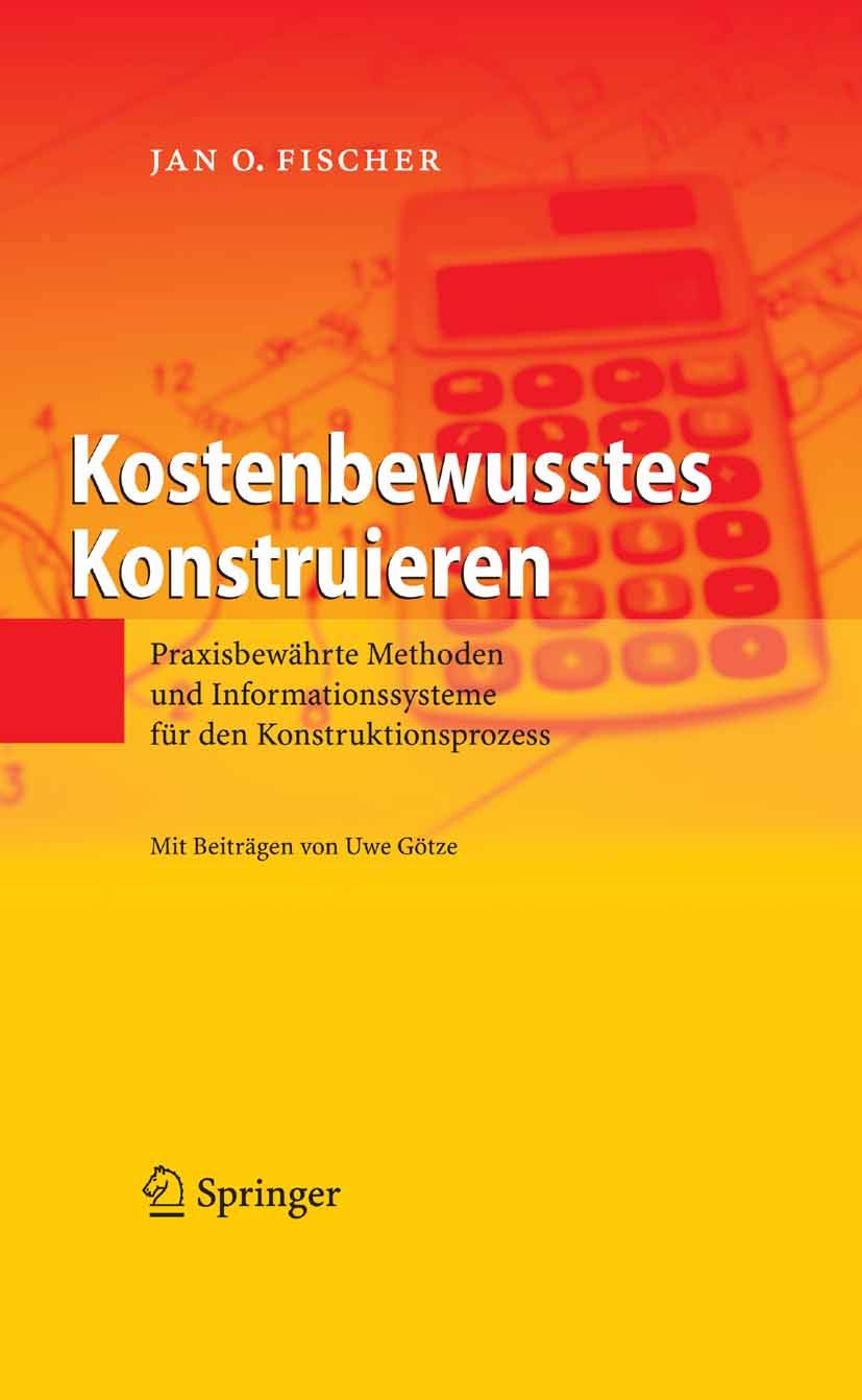 Kostenbewusstes Konstruieren manuel ingénierie mécanique gestion coûts projet industriel