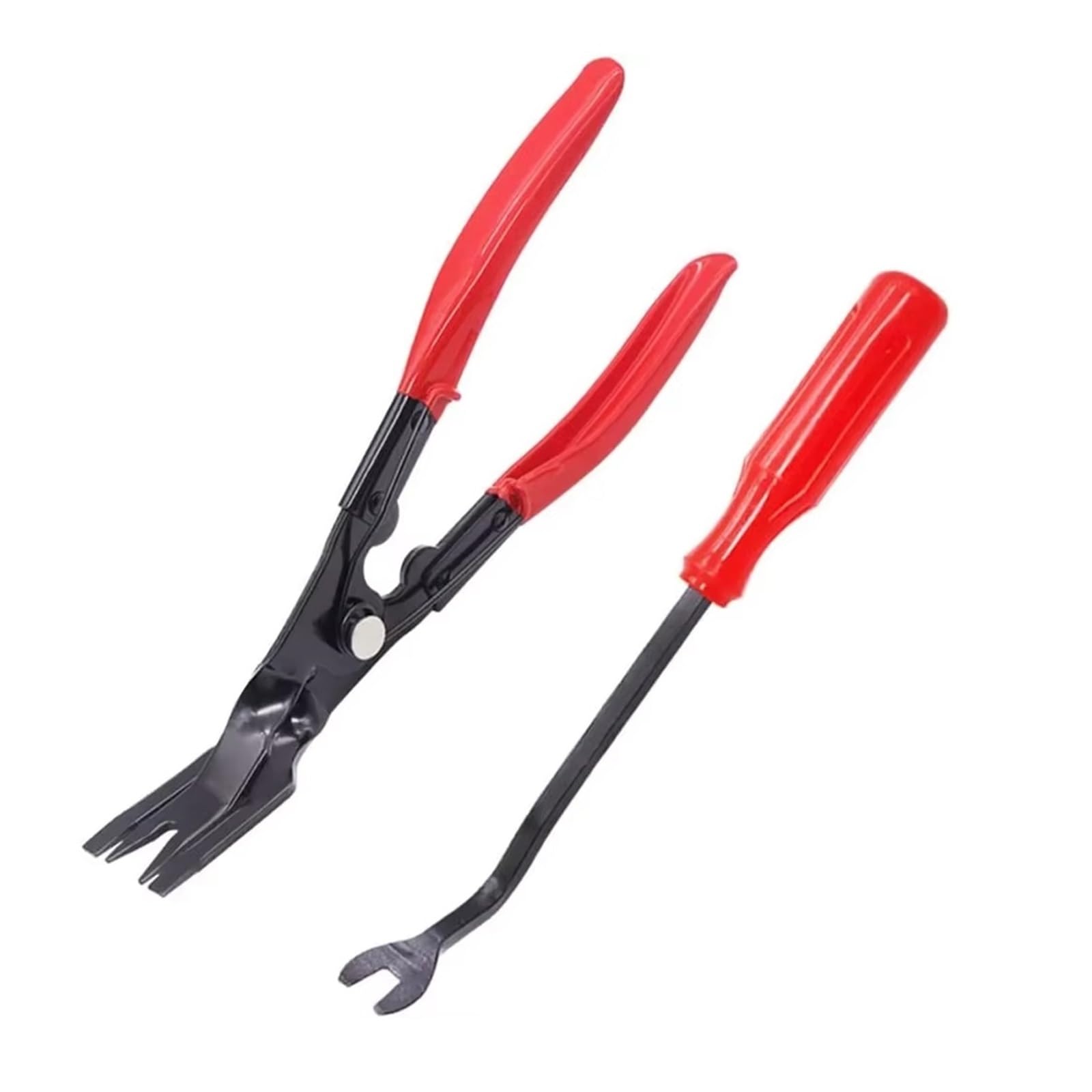 Msdizi 2Pcs Set Car Disassembly Pliers Door Panel Fasteners Headlight Maintenance And Installation Tool Packaging Clip Disassembly Tool(2Pcs Set)