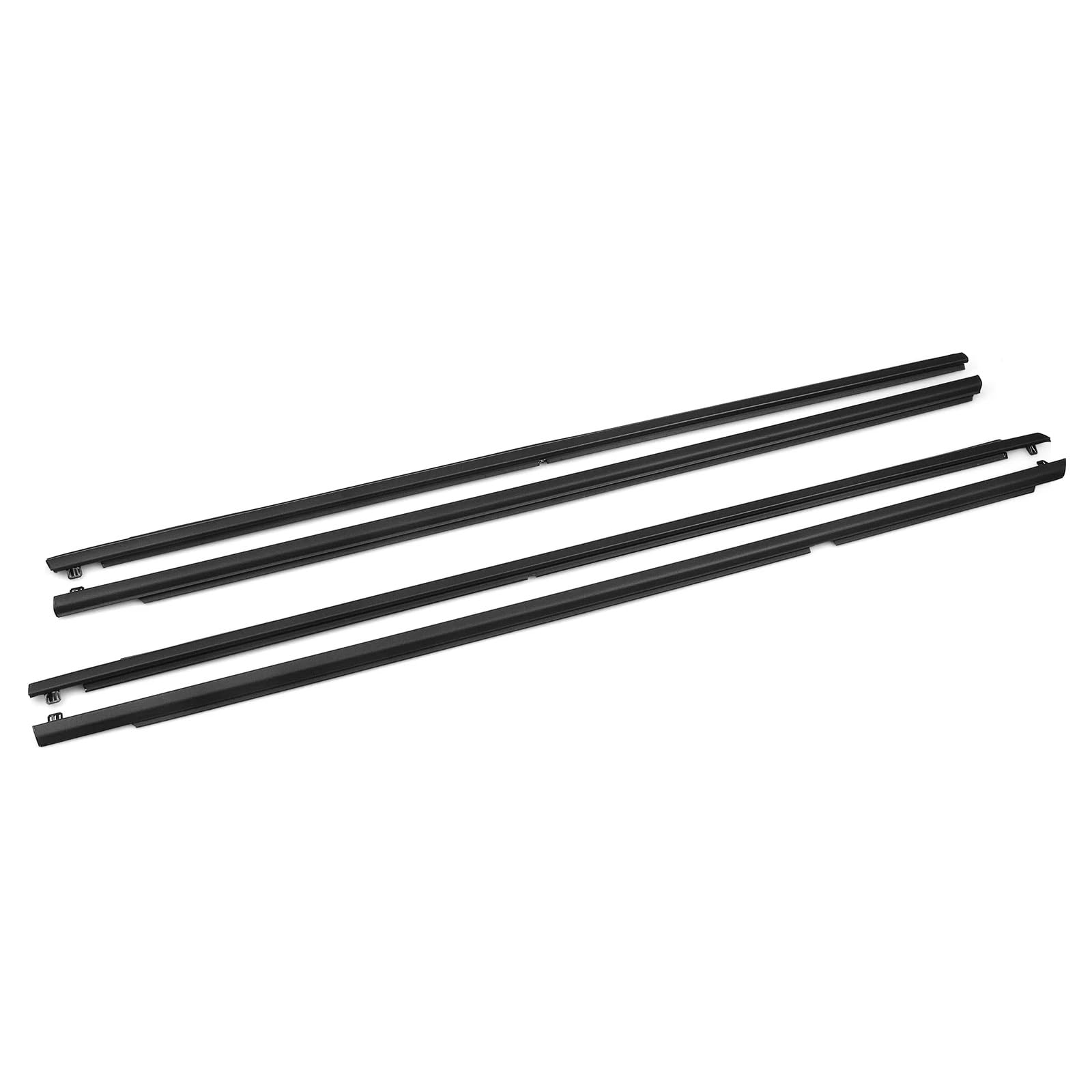 for Mazda 6 2004-2012 Exterior Door Window Weatherstrips Trim Belt Outer Sealing Strips Outer Window Weatherstrip