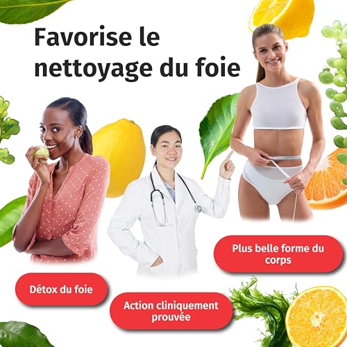 Nature's Finest Detox FatBurn - Augmentez la Combustion des Graisses, Soutenez la Santé du Foie et Nettoye Votre Corps Avec une Formule Premium D'ingrédients Naturels – Image 3