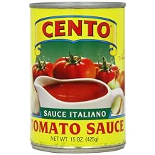 Cento Tomato Sauce, 15 Ounce Pack of 12