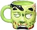 OliaDesign ZOMB Ceramic Zombie Mug Mugs, White