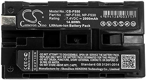 XLAQ CS-F550 Battery Label Details