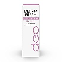 Dermafresh Ipersudorazione, Deodorante Attivo Roll On, Antitraspirante, 75 ml