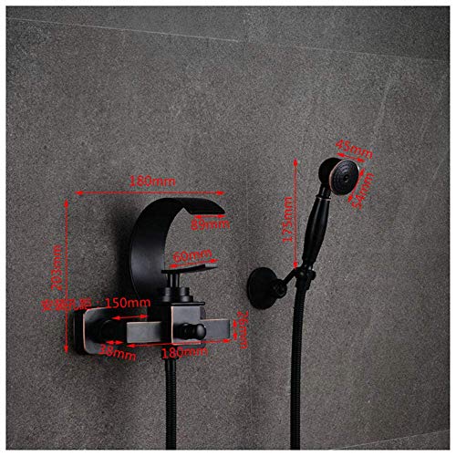 Robinet de douche cascade avec double contrôle du débit d'eau - 5