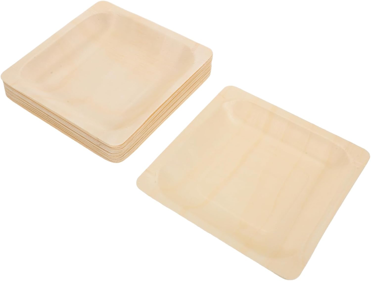 20pcs Wooden Sushi Boat Serving Tray Boat Shaped Wood Food Platter with Stable Food Presentation and Effortless Cleanup for Catering Display Dishes and Christmas Events