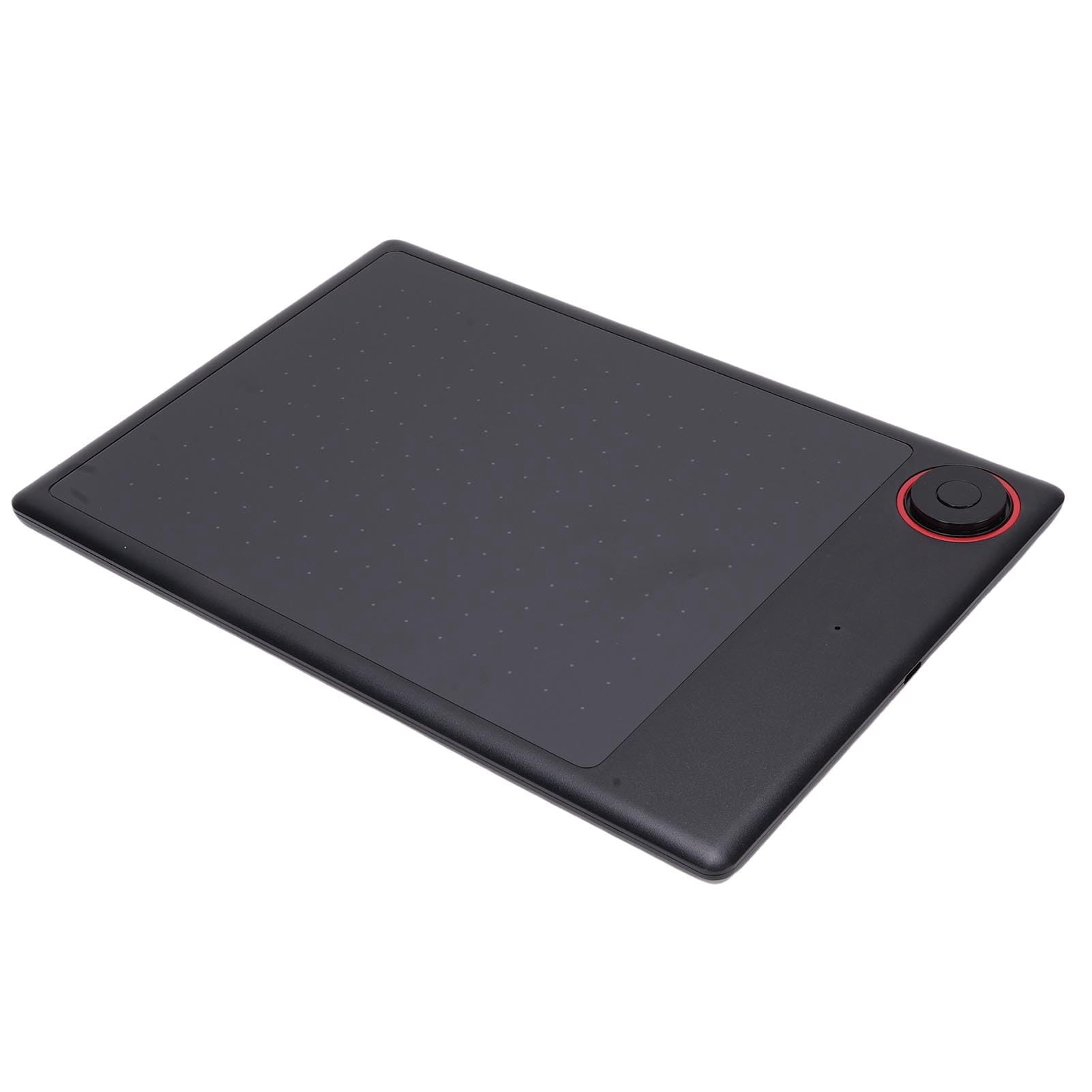 Bewinner Tableta Gráfica de Dibujo de 10 X 6 Pulgadas con Lápiz de Presión 8192 y Teclas de Acceso Rápido, Panel de Arte Digital para Pintar, Diseñar, Dibujar en PC, Mac,