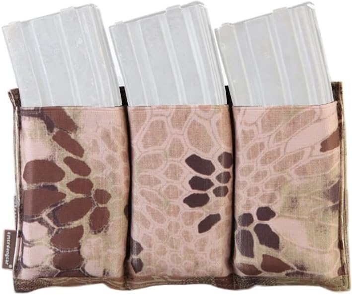 emersongear Triple M4 Pouch,Tactical Mag Pouch Molle for Vest Belt,5.56/7.62 Available