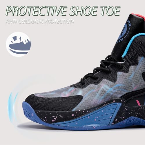 Men Basketball Shoes Lightweight Breathable Training Shoes with Anti-Slip Rubber Soles Suitable Indoor Outdoor Sports3