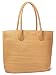 Happy Lily Women Multifuctional Reusable Shopper Bag Carry-All & Organizer Straw Beach Tote Bag Shoulder or Top-Handle Handbag for Daily Using/Shopping/Beach Vacation/Baby/Outdoor Activities (Brown)