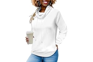 Nimsruc Women's Long Sleeve Pullover Sweatshirt for the Office