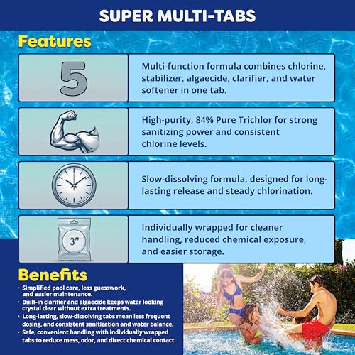Image of In The Swim 5-in-1 Chlorine Tabs and Cal-Hypo Shock Small Bundle