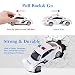 YIJIAOYUN Friction Powered Police Car 1:32 Vehículo de Juguete para niños con...