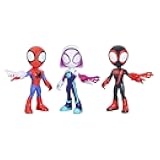 Spidey and his Amazing Friends Supersized Hero Multipack, 3 Large Action Figures, Marvel Preschool Super Hero Toy, Ages 3 and Up, 9 Inches (Amazon Exclusive)