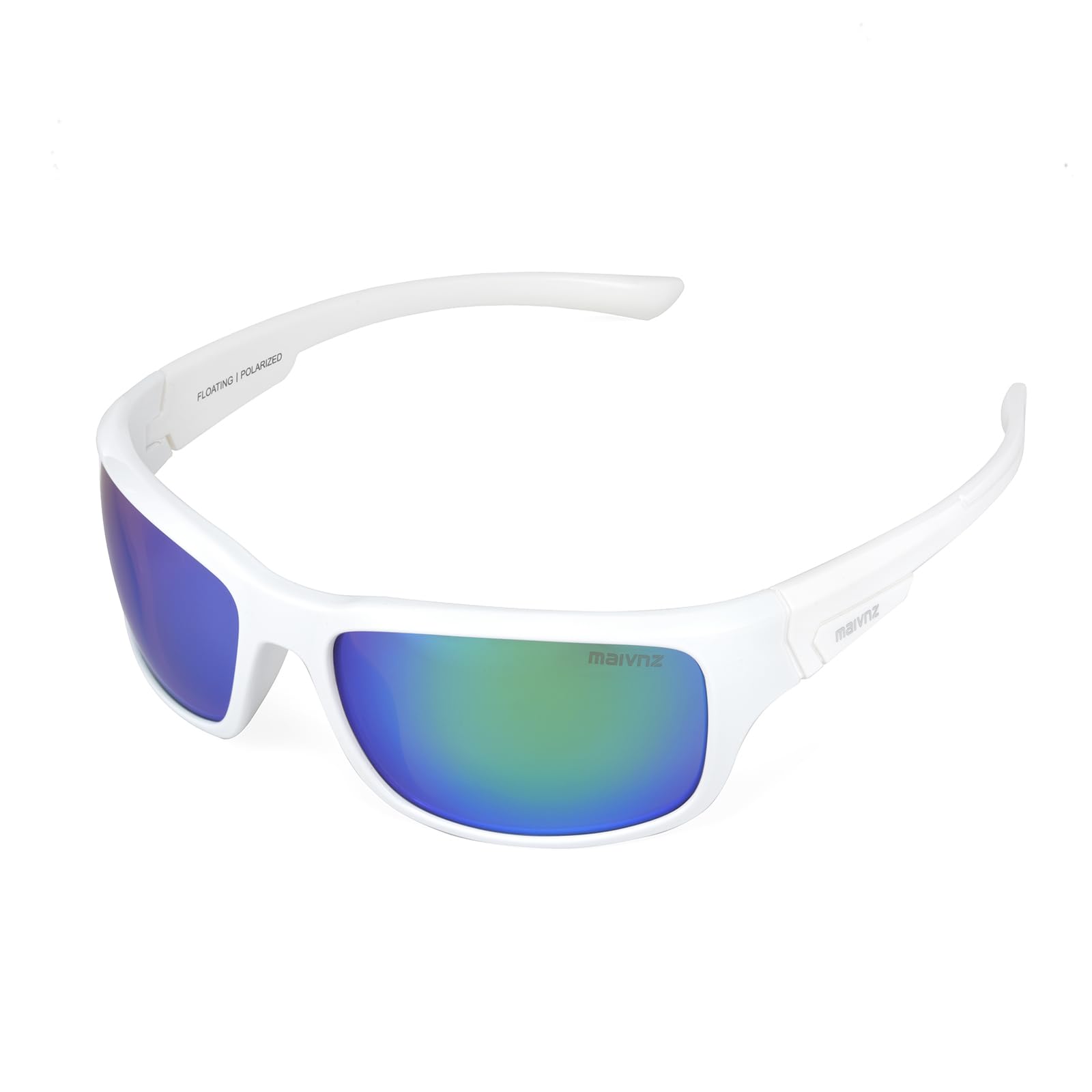 maivnz Revo męskie okulary przeciwsłoneczne z polaryzacją, pływające okulary przeciwsłoneczne, wędkarstwo, surfing, kajakarstwo, ochrona UV400, okulary przeciwsłoneczne, do sportów wodnych, białe