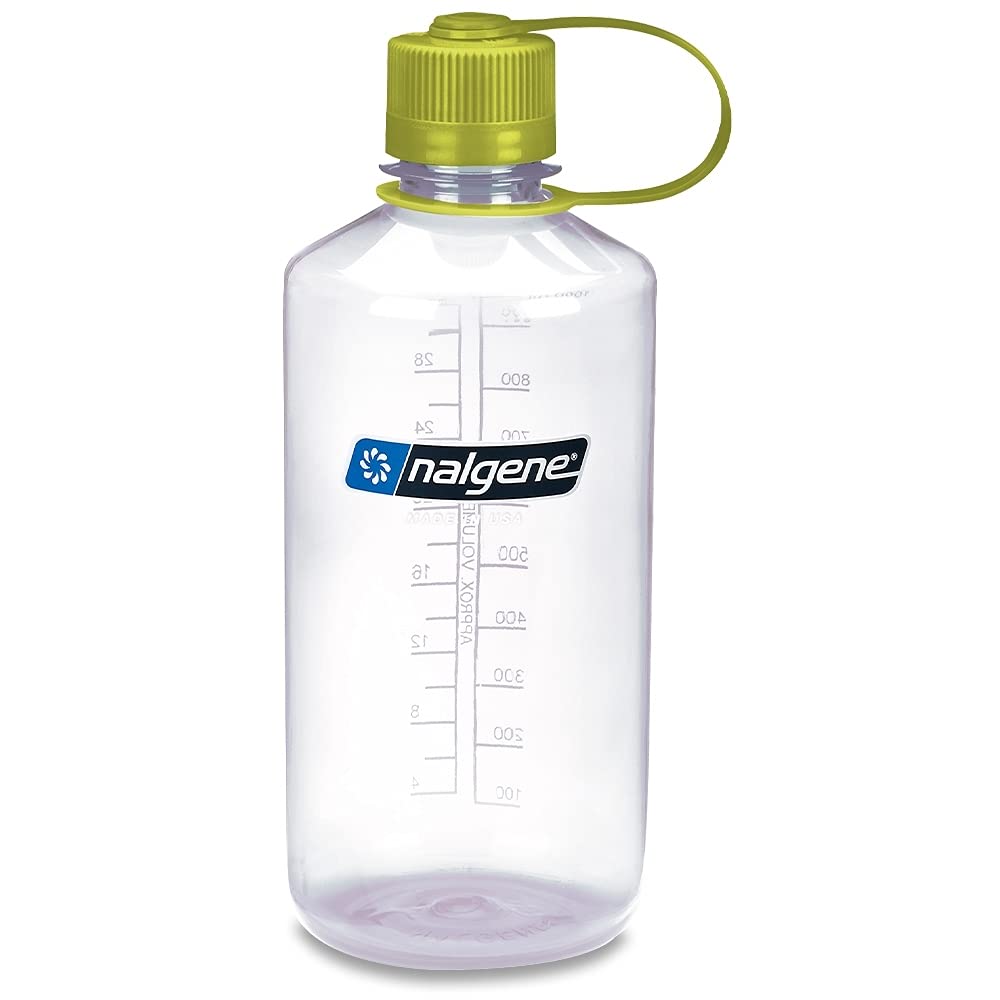 Nalgene Tritan Narrow Mouth BPA-Free Water Bottle Clear 32 oz
