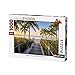 Nathan - Puzzle Adulte - Puzzle N 1000 p - Plage de Floride - Adultes et enfants à partir de 14 ans - Puzzle de qualité supérieure - Paysages - 87547
